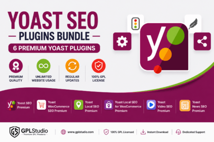 Yoast SEO Plugins Bundle GPL for WordPress and WooCommerce GPL Studio