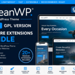 OceanWP Theme v4.1.4 GPL + All Core Extensions Bundle for WordPress