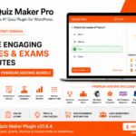 WordPress Quiz Maker Plugin GPL + Premium Addons Bundle for WordPress