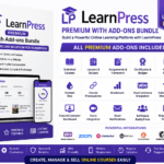 LearnPress premium with add-ons bundle for WordPress LMS websites
