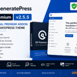 GeneratePress Premium GPL v2.5.5 WordPress Theme Addon for GeneratePress Theme
